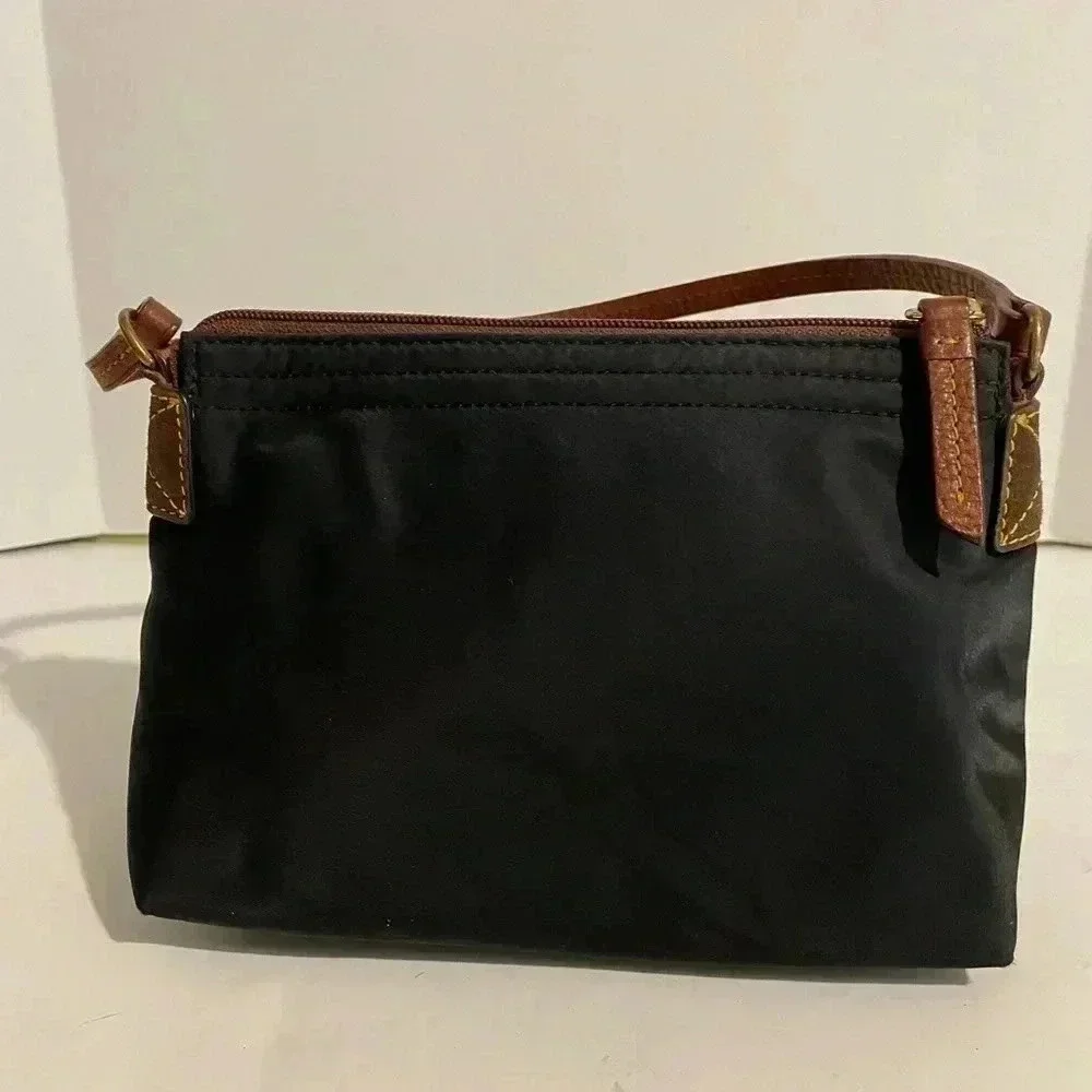 Dooney & Bourke  small Black nylon/  hobo bag